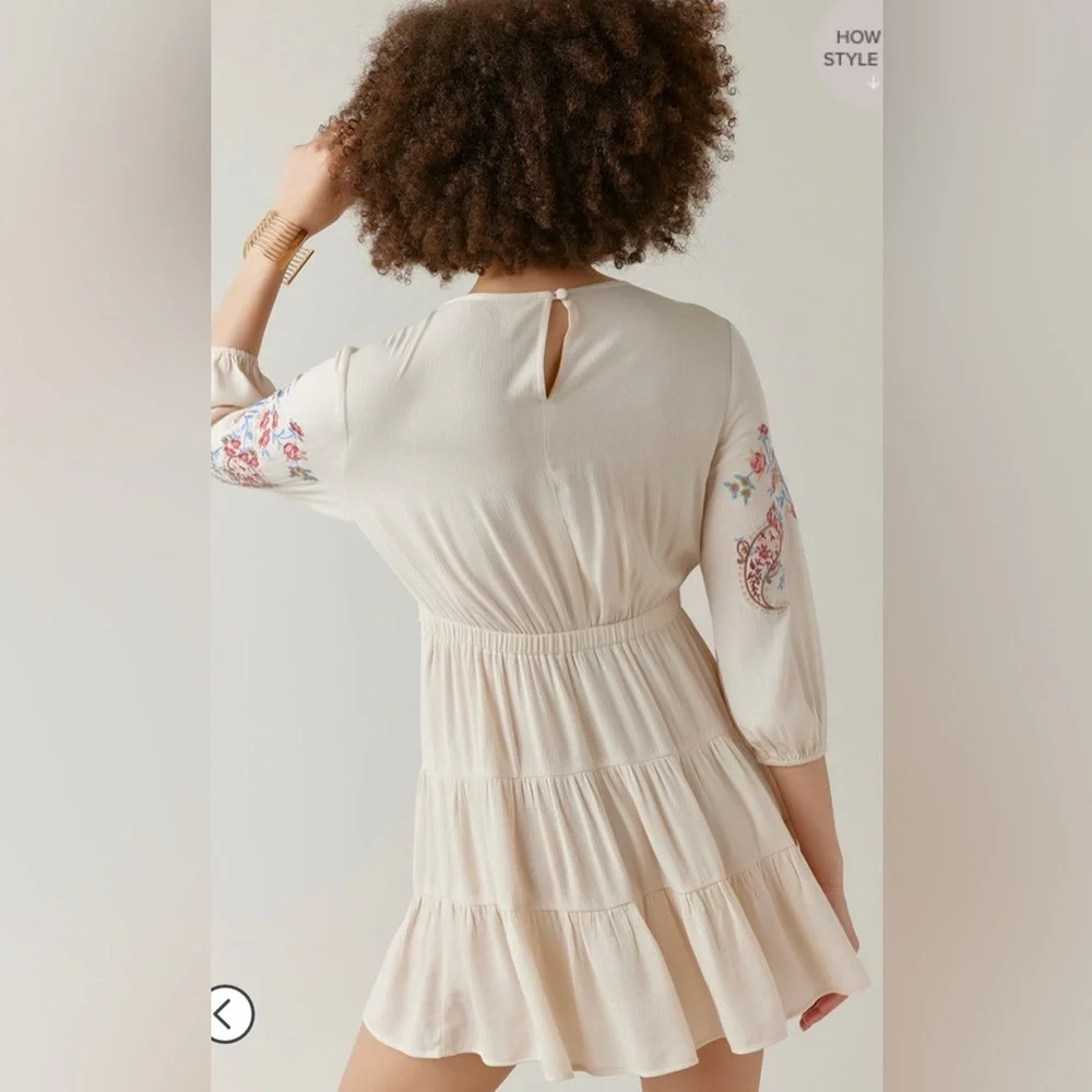 Plus Babydoll Dress 🤍 - Picture 4 of 8